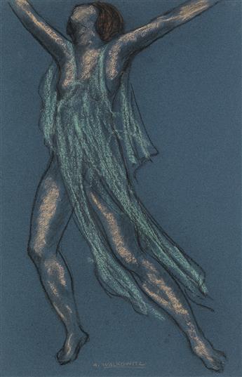 ABRAHAM WALKOWITZ Isadora Duncan (Green Dancer).